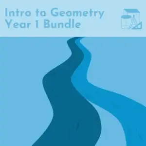 Intro to Geometry Year 1 Bundle